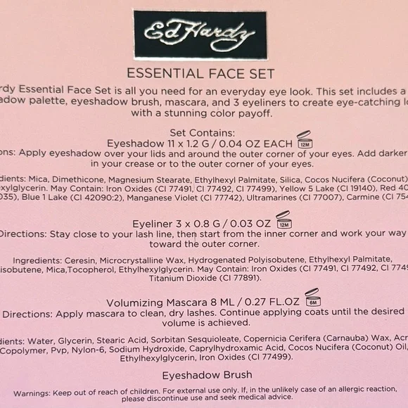 Ed Hardy Tattooed Beauty Makeup Kit - Picture 2 of 8